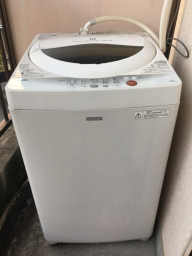 洗濯機 TOSHIBA 5㎏