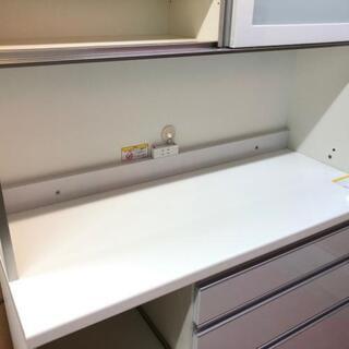 中古 店舗近郊送料格安 パモウナ製 2枚扉ワイドキッチンボード