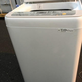 Panasonic洗濯機   5.0kg 19年式  新古品値下...