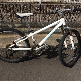 ルイガノLOUIS GARNEAU LGS-J24 （24インチ、MTB、白、児童用）