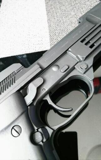 MGC M93R APガスガンベレッタ ロボコッブ動作確認済みオリジナルブラスト塗装ブルーイング