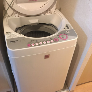 SHARP  全自動洗濯機  ES-55E2