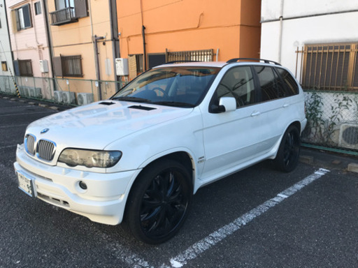 Bmw X5 ホワイト U K 岸辺の5シリーズの中古車 ジモティー