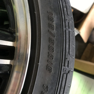ダイハツ　タントカスタム　16インチ軽量アルミ4本セット
