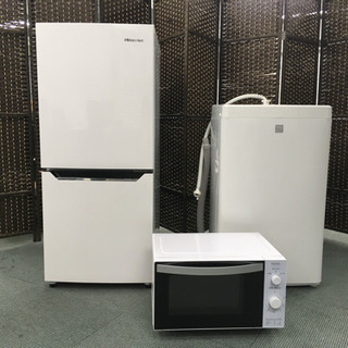一人暮らしスターターセット(冷蔵庫+洗濯機+電子レンジ) | www
