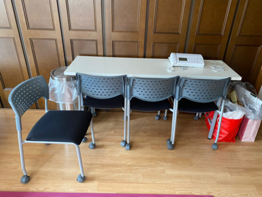 値段下げます！会議や事務所のテーブル、椅子