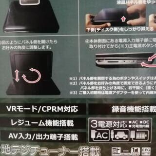 14.1インチ液晶ポータブルDVDプレーヤー