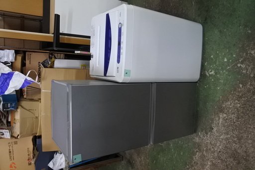 高年式 格安 セット 冷蔵庫 洗濯機 18年式 アクア AQR-13G 126L ヤマダ YWM-T50A1 5kg洗い 単身サイズ エリア格安配達