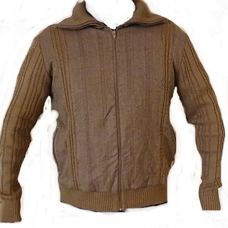 イタリア製　ウールセータージャケット　サイズ：４ 