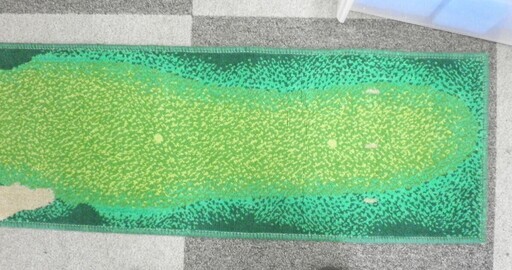 ゴルフ練習マットパターマット 柔らかい自宅室内練習用２m収納上手握りで負けるな練習あるのみパット イズ マネー 白鳥商店 麻生のゴルフの中古あげます 譲ります ジモティーで不用品の処分