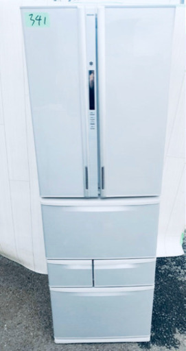 大型入荷❷341番 TOSHIBA✨ ノンフロン冷凍冷蔵庫❄️ GR-431FY(NS)‼️