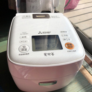【購入者決定致しました】MITSUBISHI 3合炊き IH炊飯器