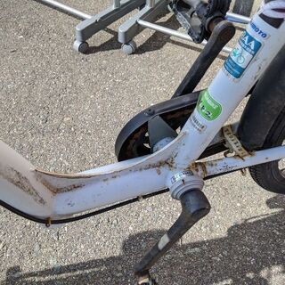 26インチ 子供乗せ自転車 3段ギア オートライト 使用感 防犯登録解除済