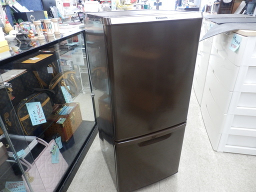冷蔵庫 137L 2014年製 パナソニック NR-8146W ブラウン 茶色 新生活 ペイペイ対応 札幌市西区西野