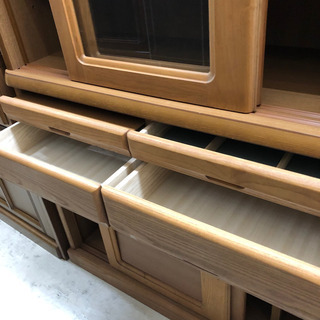 食器棚 川口家具製作所 スライド扉【トレファク上福岡店】