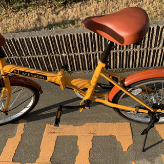 美品　折り畳み自転車