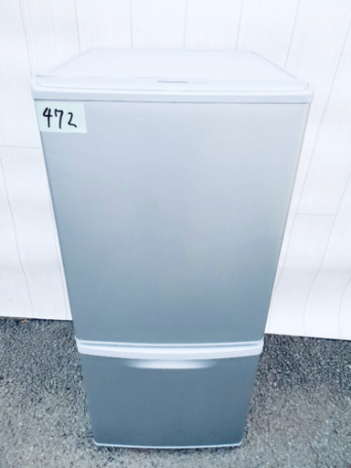 ❶472番 Panasonic✨ ノンフロン冷凍冷蔵庫❄️  NR-B144W-S‼️