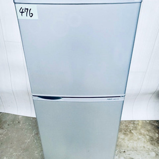 ❶476番 AQUA✨ ノンフロン冷凍冷蔵庫❄️  AQR-141A(SB)‼️ の画像