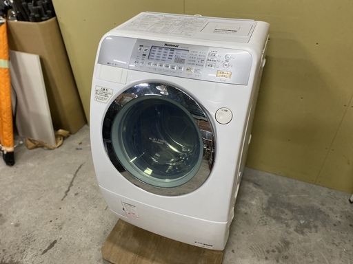 QB2847 【稼働品】 ドラム 洗濯機 ナショナル NA-VR1100 ドラム式 洗濯乾燥機 ヒートポンプ乾燥 大型 9kg 入れ替え 引っ越し 電化製品