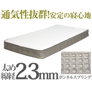 ボンネルマットレス 、開封しましたが,未使用　２台