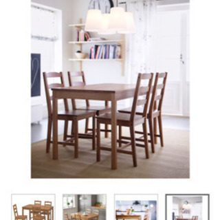 IKEA JOKKMOKK テーブル&椅子(2脚)