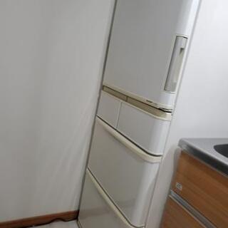 【お話し中】冷蔵庫　両開き可能　シャープ　SJ-PW38X-W