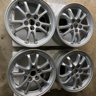 50系プリウス後期純正ホイールセットナット付き