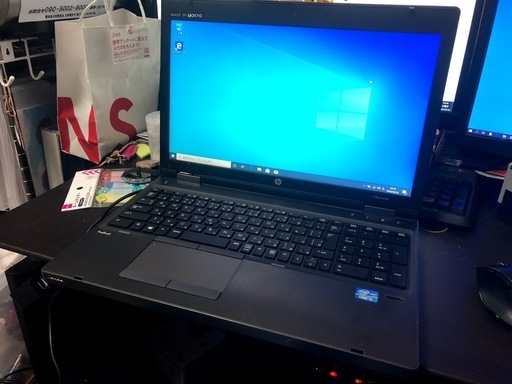 【hp】Corei5搭載Office2019認証済みノートパソコン(在庫2台)