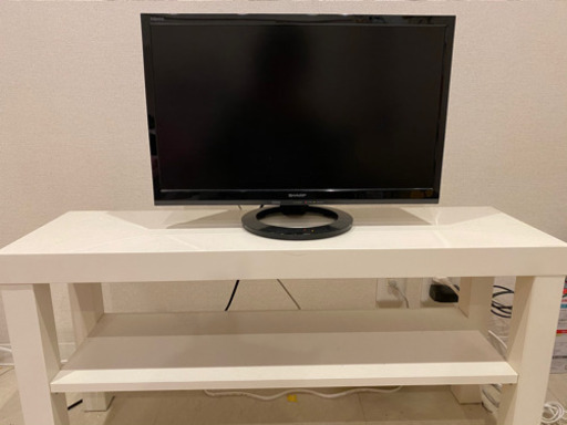 SHARP 22V型 テレビ台込(無しでも可)