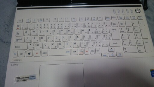 すぐ使えるWIN10 NEC  LS150MSW i5-3220mメモリ4G HDD500G 15インチグレア液晶dvdrw office365 無線