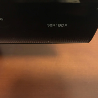 32型ブルーレイ内臓テレビ レグザ  無印テレビ台セットで！