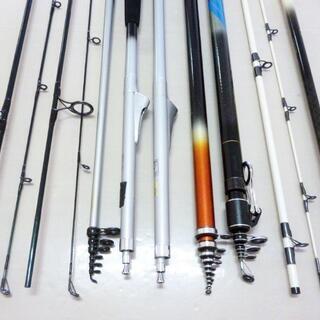 その他 ☆釣り竿まとめ 8本 SET DAIWA 潮流 岬 他 船竿 磯竿 投