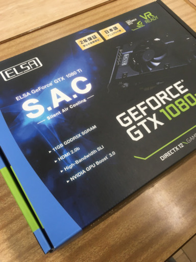 ELSA GeForce GTX 1080 Ti 11GB S.A.C