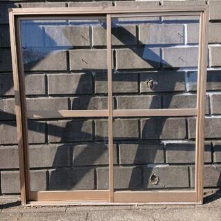 家具 アルミサッシ枠付184×186、掃き出し窓