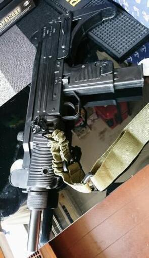 東京マルイ  IMI UZI SMG エアコキ オリジナルブラスト塗装 動作確認済み