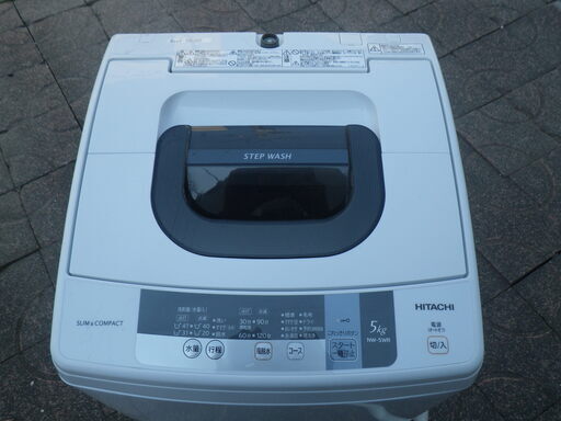 ■配達可■日立 HITACHI 全自動洗濯機 NW-5WR 5kg 2016年製