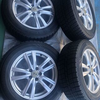 ZEPHYR16インチホイール　5穴　PCD114.3　スタッドレスタイヤ　215/60R/16　エスティマなど適合車種多数！！