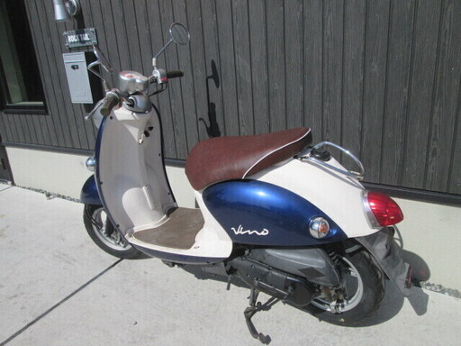 ★45000円！ビーノ　4サイクル★快調です！セル1　実動車★VINO　ヤマハ　シート張替済み！原付　スクーター ☆45000円！ビーノ 4サイクル☆快調です！セル1 実動車☆VINO ヤマハ