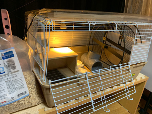 ハリネズミや小動物のケージセット