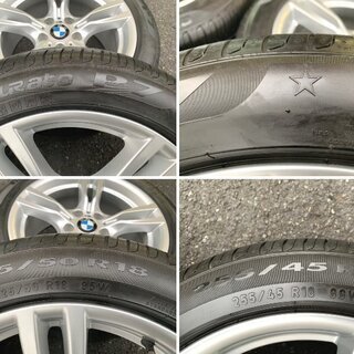 BMW純正スタースポーク400M 18インチ 3シリーズ