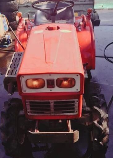 農機 ヤンマートラクター ロータリー2つ付き YM1110D 中古