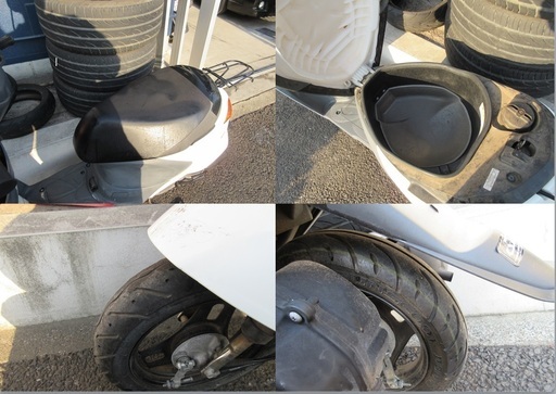 埼玉川口発！スズキ レッツ5 ホワイト 低燃費FI 即引渡し可能 埼玉