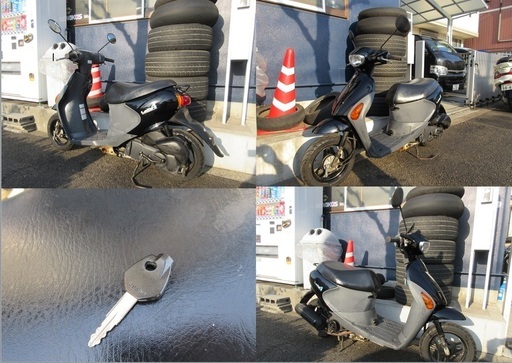 埼玉川口発！スズキ レッツ4 ブラック 4サイクル 即引渡し可能