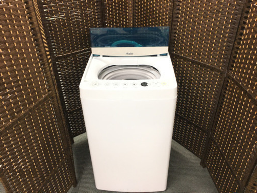 洗濯機　Haier社2018年製　多少の使用感あり
