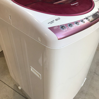 Panasonic 8.0kg 全自動洗濯機 NA-FS80H5 2012年製 【公式通販】