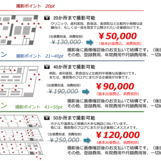 （3月一杯まで特価キャンペーン中）ストリートビューの撮影