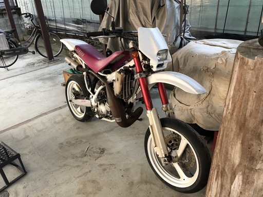 DT200WR モタード レストア中 部品取りなどに・・。