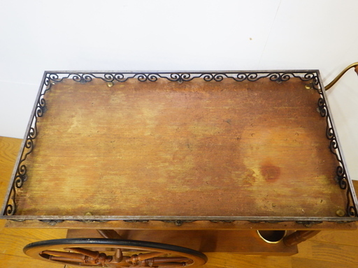 アンティーク調 木製 キッチンワゴン ティーカート 配膳 インテリア　/SL2 アンティーク調 木製 キッチンワゴン ティーカート 配膳 インテリア /SL2