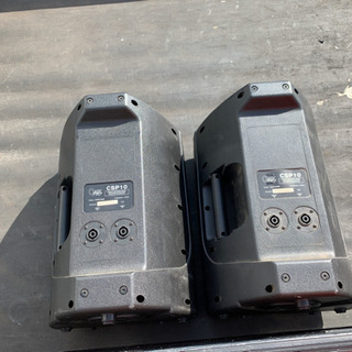 値下げしました！中古10インチPAスピーカー2本セット