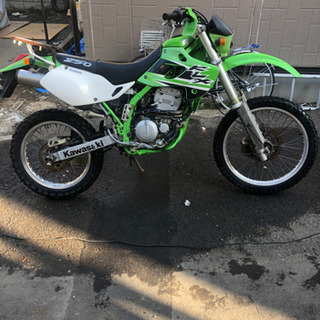 KAWASAKI　KLX250（LX250E)　キャブモデル！レストアベース！